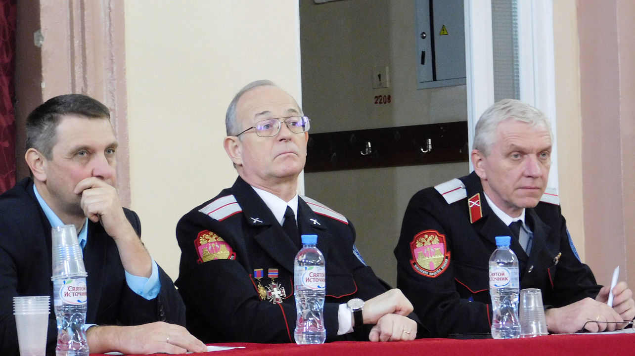 Состоялся отчетный годовой сбор казаков Пашковского станичного казачьего общества.