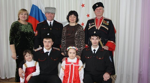 Казаки посетили детский сад