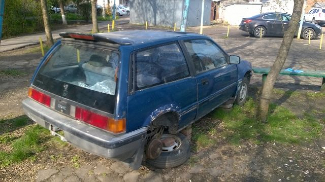 Брошенное транспортное средство