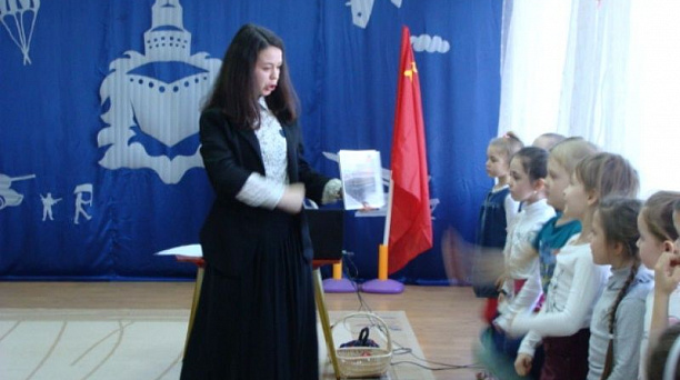 В детском саду № 129 для детей провели военные игры