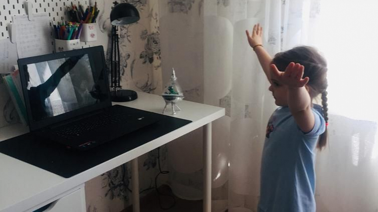 В детском саду № 90 прошел он-лайн урок, посвященный Дню космонавтики