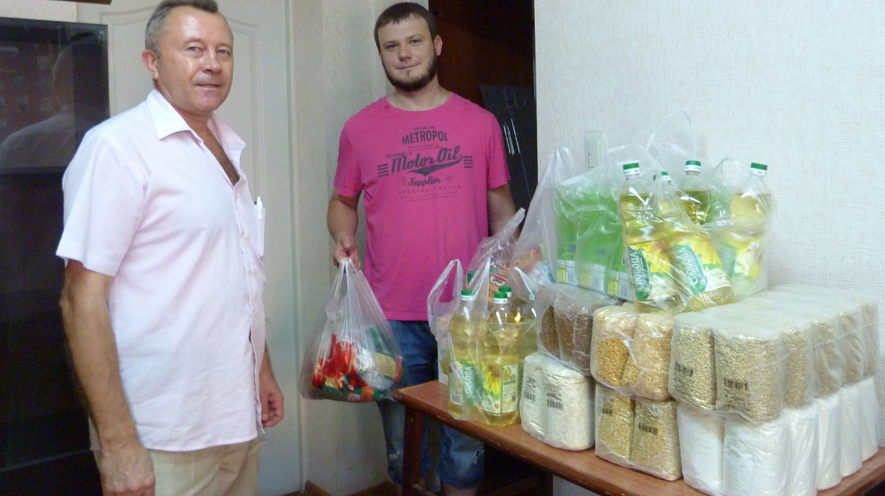 Нуждающимся и одиноко проживающим ветеранам Прикубанского округа оказали благотворительную помощь