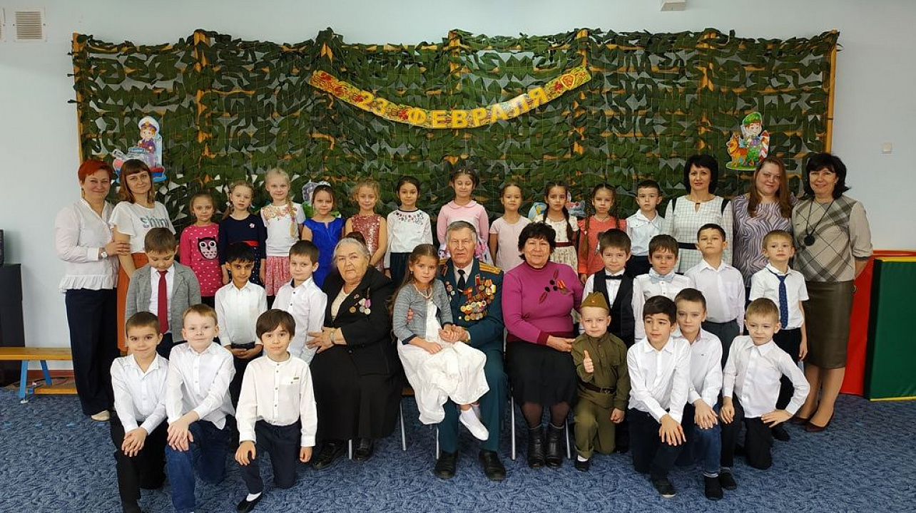 В детском саду № 175 прошла встреча с ветеранами
