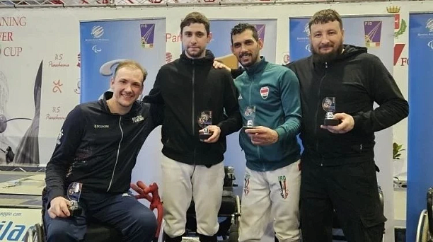 Краснодарский фехтовальщик-колясочник Артур Юсупов завоевал бронзу на этапе Кубка мира в Италии