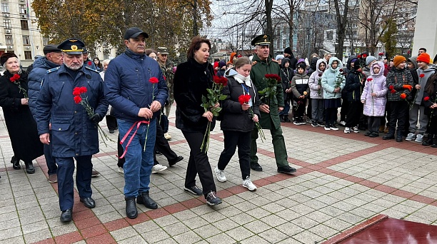 В Центральном округе отметили 128-ю годовщину со дня рождения маршала Победы