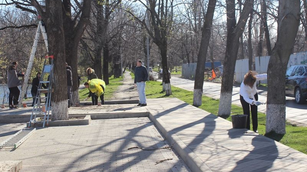 Глава администрации Центрального округа Елена Малова приняла участие в субботнике