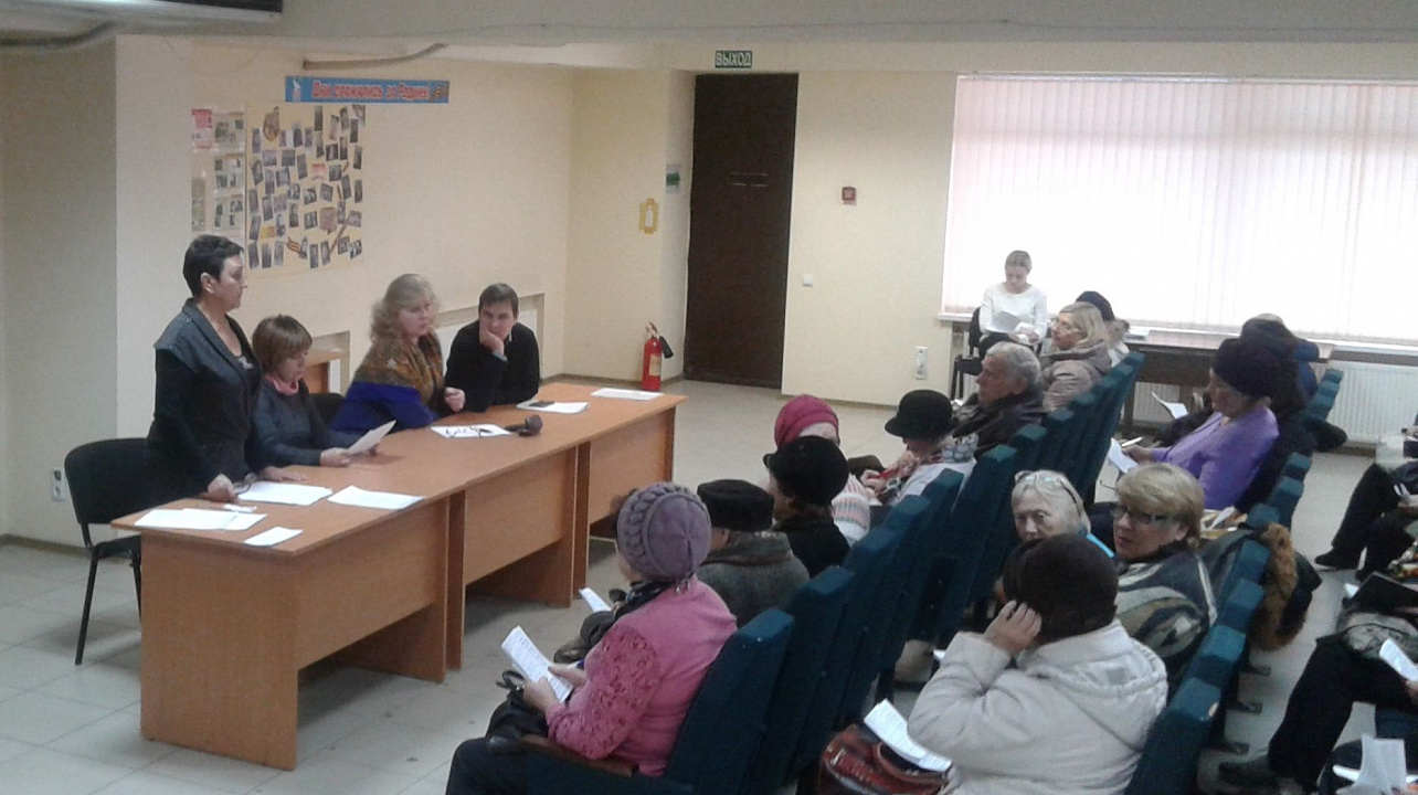 С активом ТОС территориальных центров № 25 и 26  проведено информационное занятие