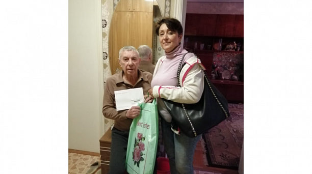 В Прикубанском округе ветеран Великой Отечественной войны отпраздновал 90-летие