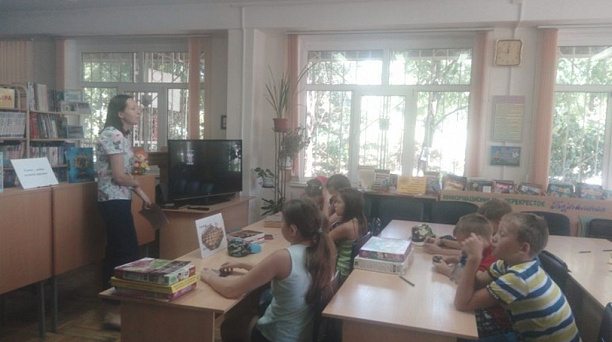 В Детской библиотеке им. К. И. Чуковского прошел урок православной культуры