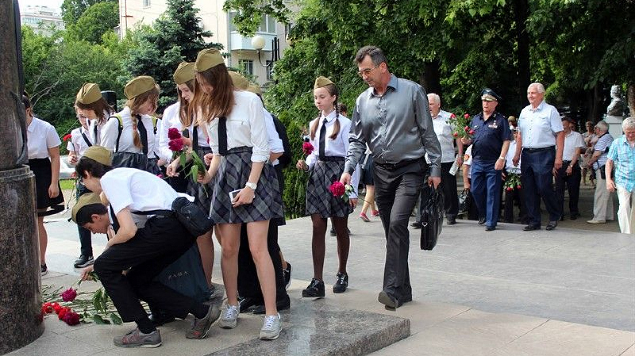 В Краснодаре вспомнили боевые заслуги великого полководца Александра Суворова.jpg