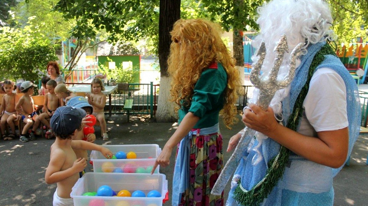 В детских садах Западного округа отпраздновали День Нептуна