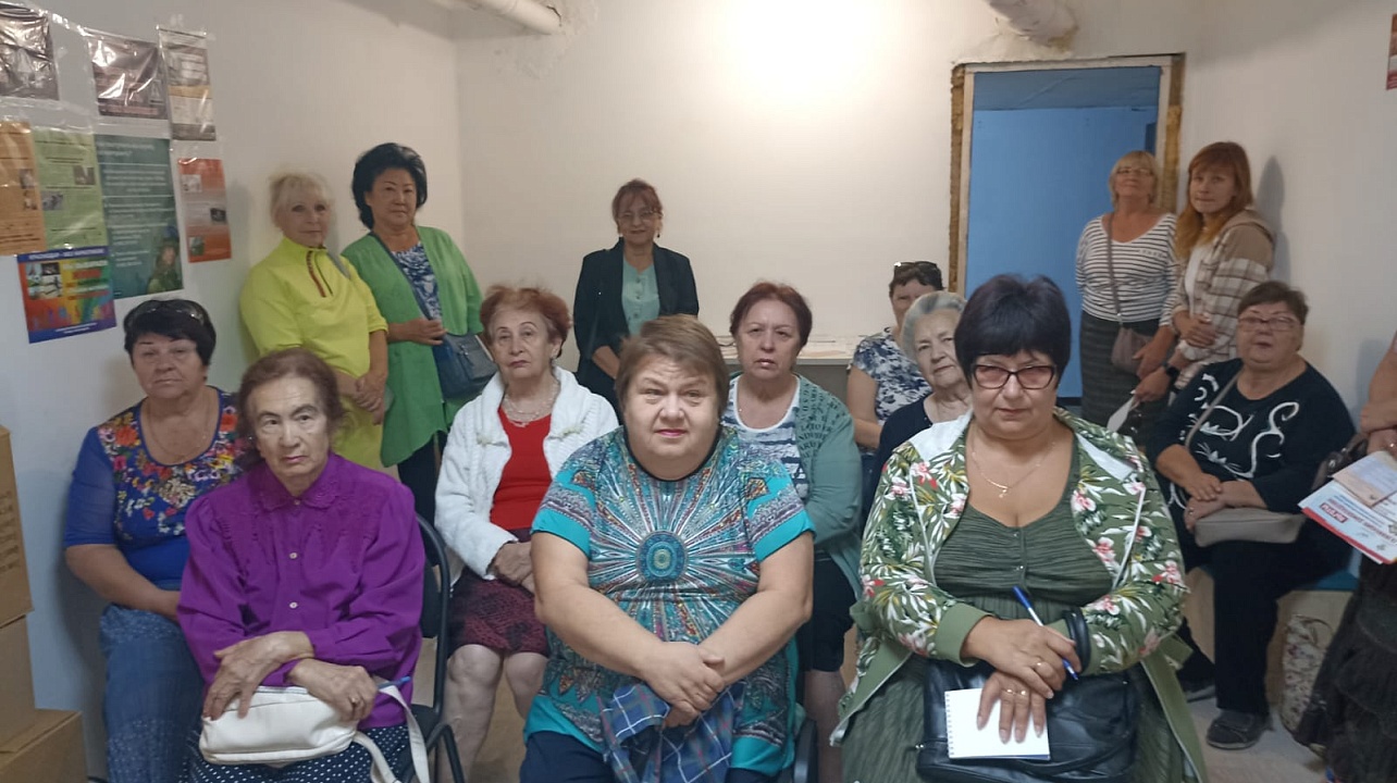 В ТЦ Прикубанского округа прошли информационные занятия с активом ТОС 