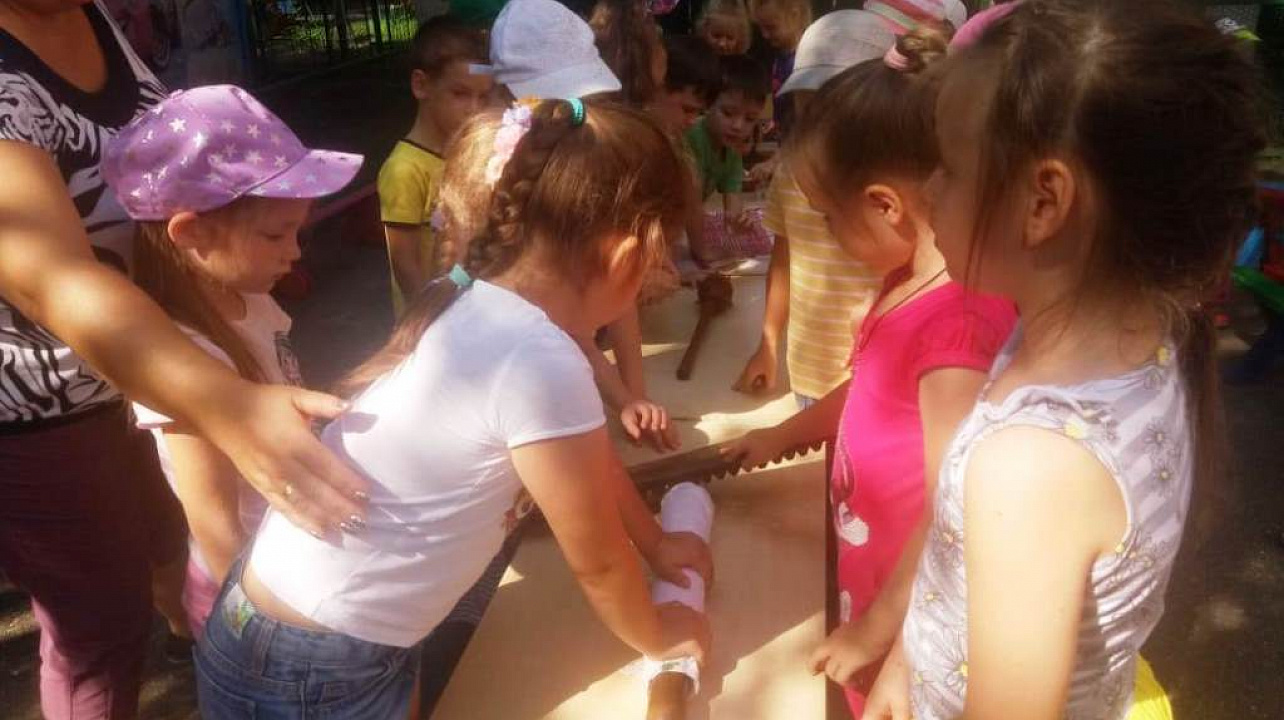 В детсаду № 48 прошла выездная выставка