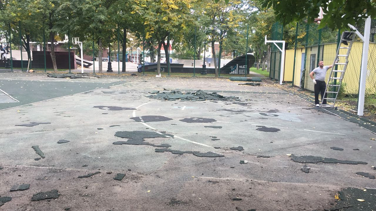 Капитальный ремонт сквер "Дружбы"