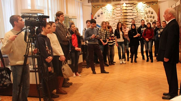 В КубГТУ состоялся урок «Слава Сталинградской Победы не померкнет»