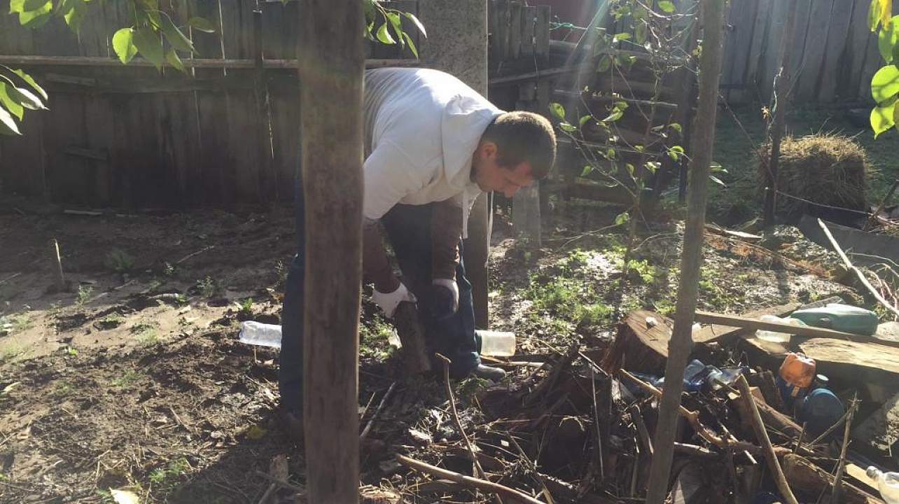 Казаки станицы Старокорсунской приняли участие в ликвидации послед-ствий стихии