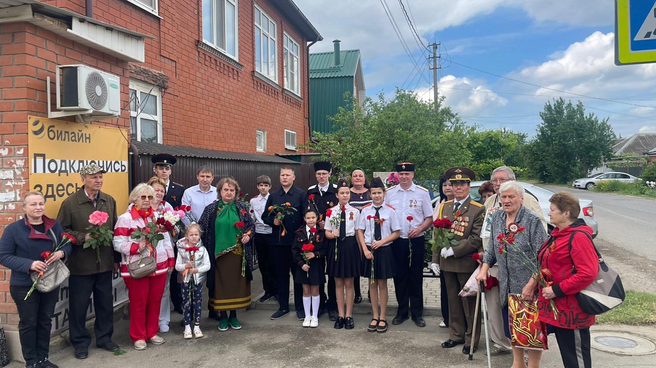 Мероприятия к 79-й годовщине Великой Победы прошли на территории всего Прикубанского округа Краснодара