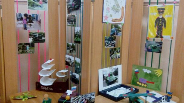 В детскому саду № 69 организовали уголок боевой славы