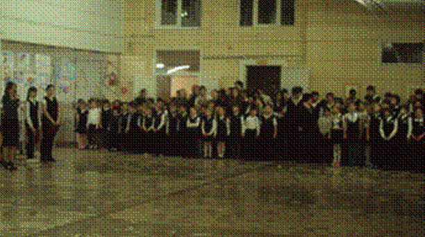 В школе № 35 состоялось закрытие месячника оборонно-массовой и военно-патриотической работы