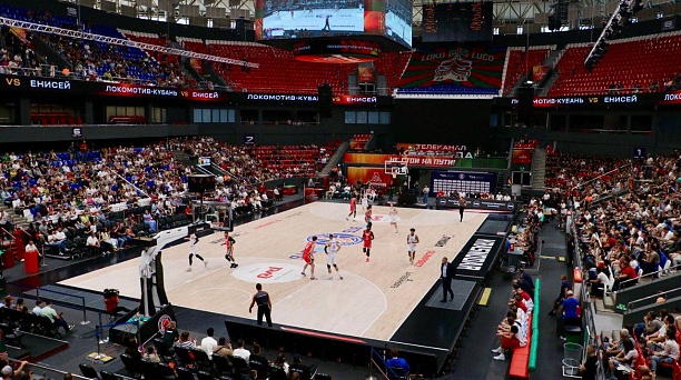 Евгений Наумов поздравил баскетбольный клуб «Локомотив-Кубань» с победой в новом сезоне