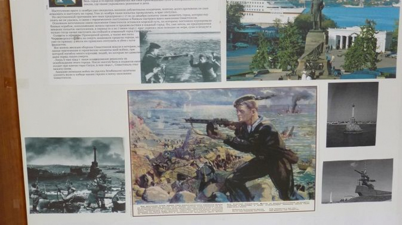 Учащиеся школы №76 оформили этажи учебного заведения в патриотическом стиле