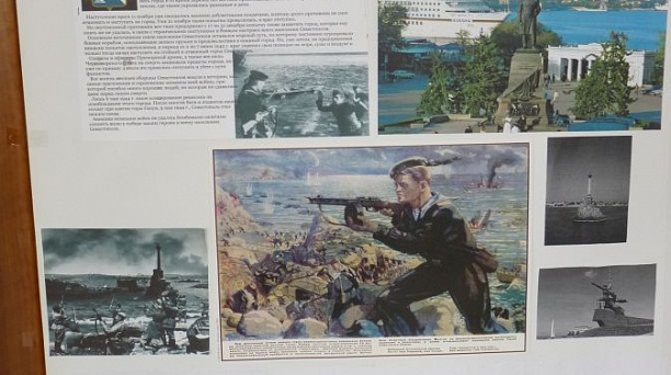 Учащиеся школы №76 оформили этажи учебного заведения в патриотическом стиле