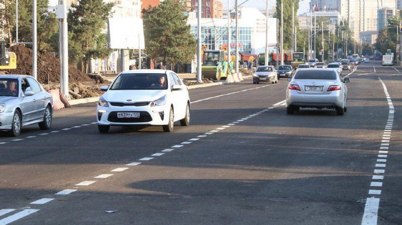 В ночь с 1 на 2 октября в Краснодаре изменится организация движения на ул. им. Гагарина