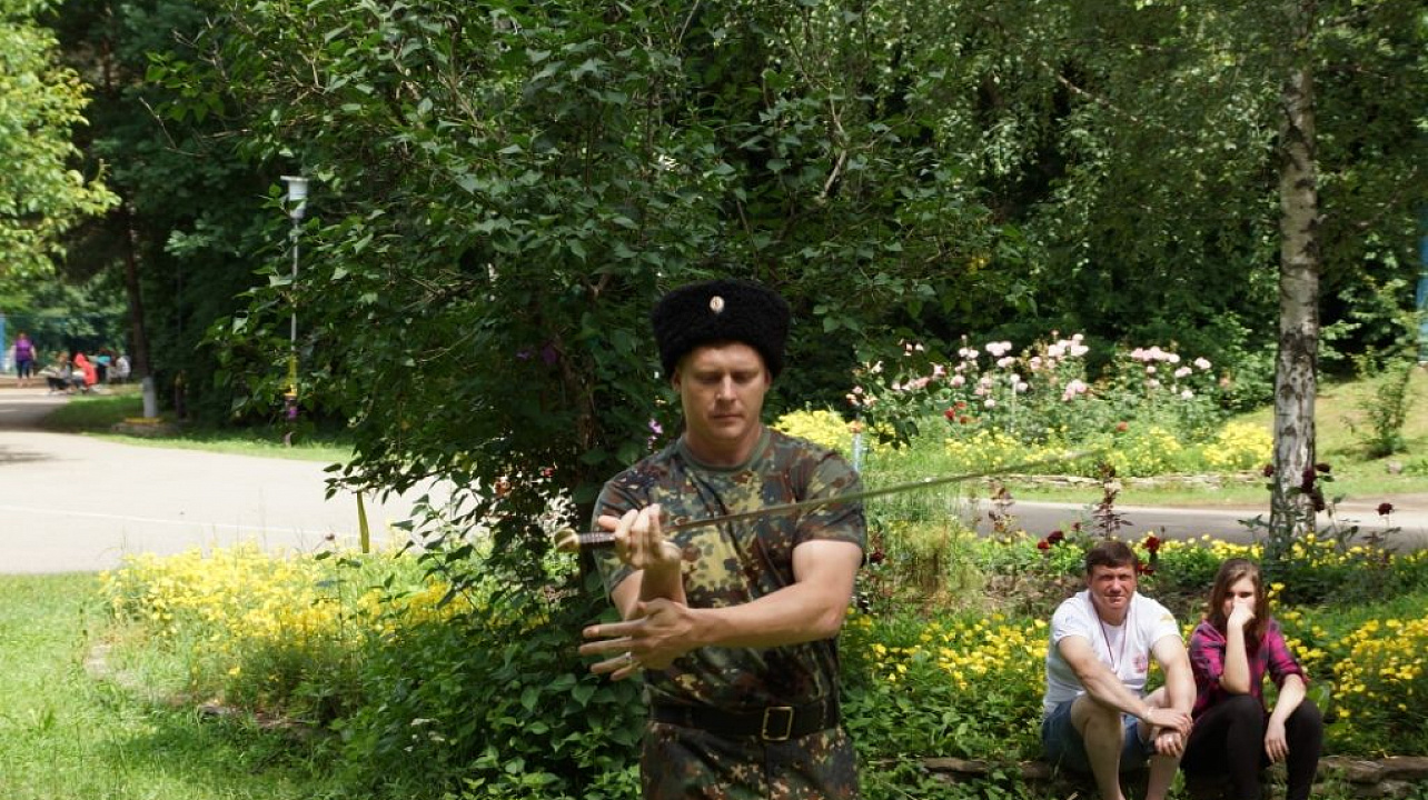 Казаки посетили Дубраву