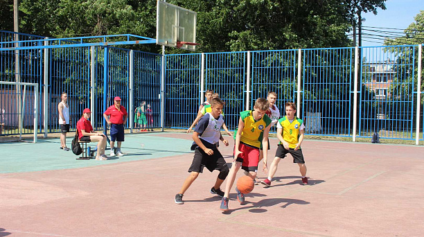 Финалисты по стритболу Прикубанского округа