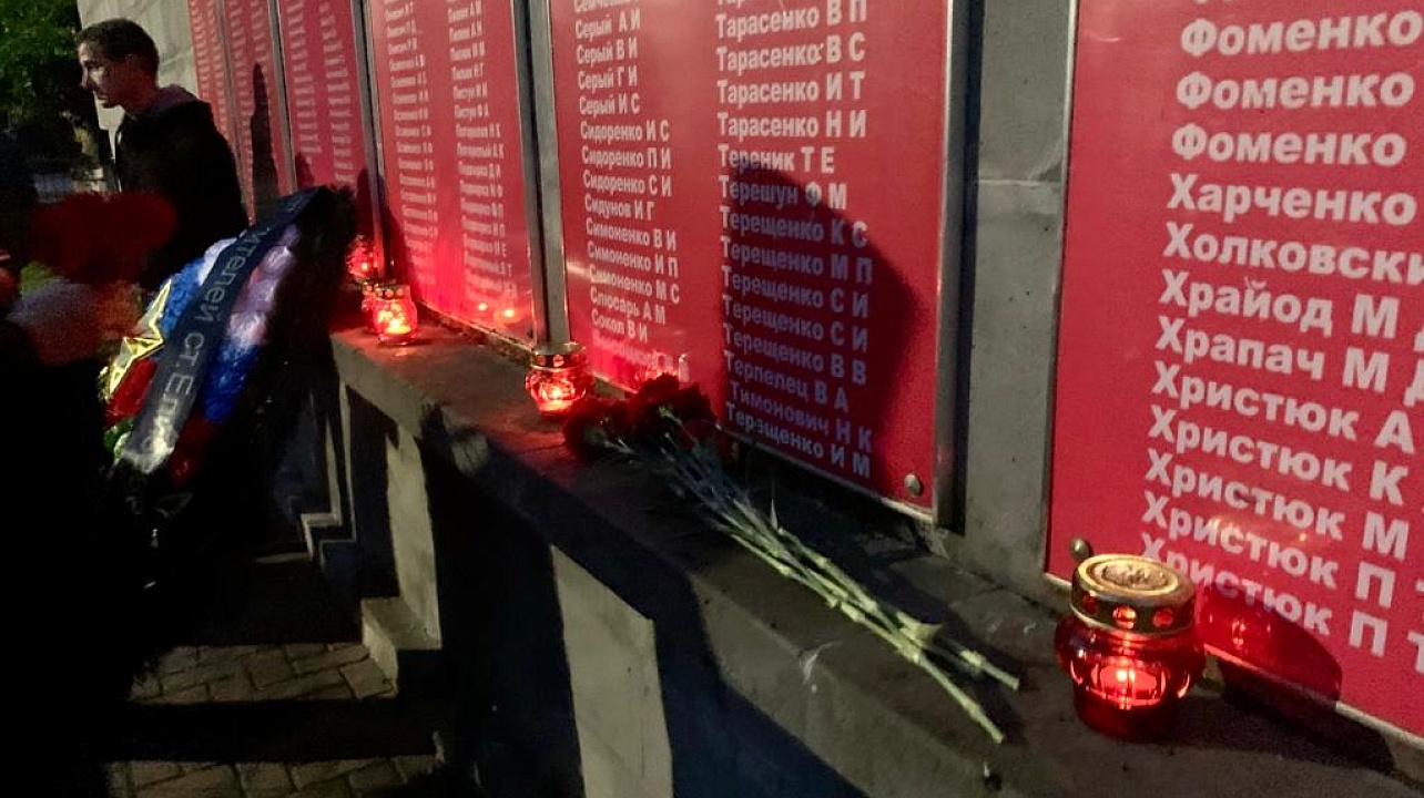 Акция «Свеча памяти» и возложения цветов у памятников участникам Великой Отечественной войны сегодня прошли по всему Прикубанскому округу