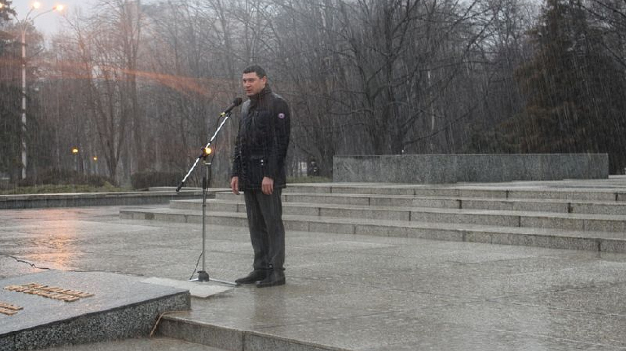Жители Центрального округа приняли участие в торжественном митинге, посвященном освобождению Краснодара от немецко-фашистских захватчиков