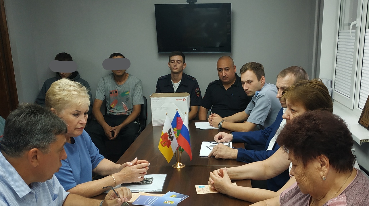 Cостоялось расширенное заседание территориальной комиссии по профилактике правонарушений при администрации Берёзовского сельского округа 