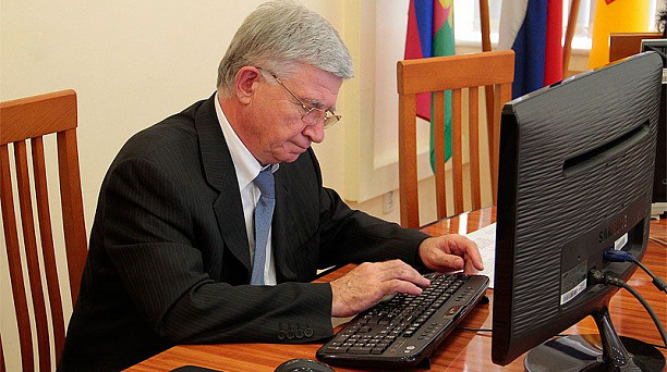 Глава Краснодара ответил на вопросы в режиме он-лайн