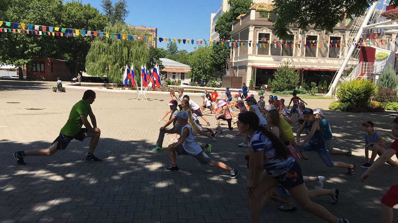 «Зарядка с чемпионом»