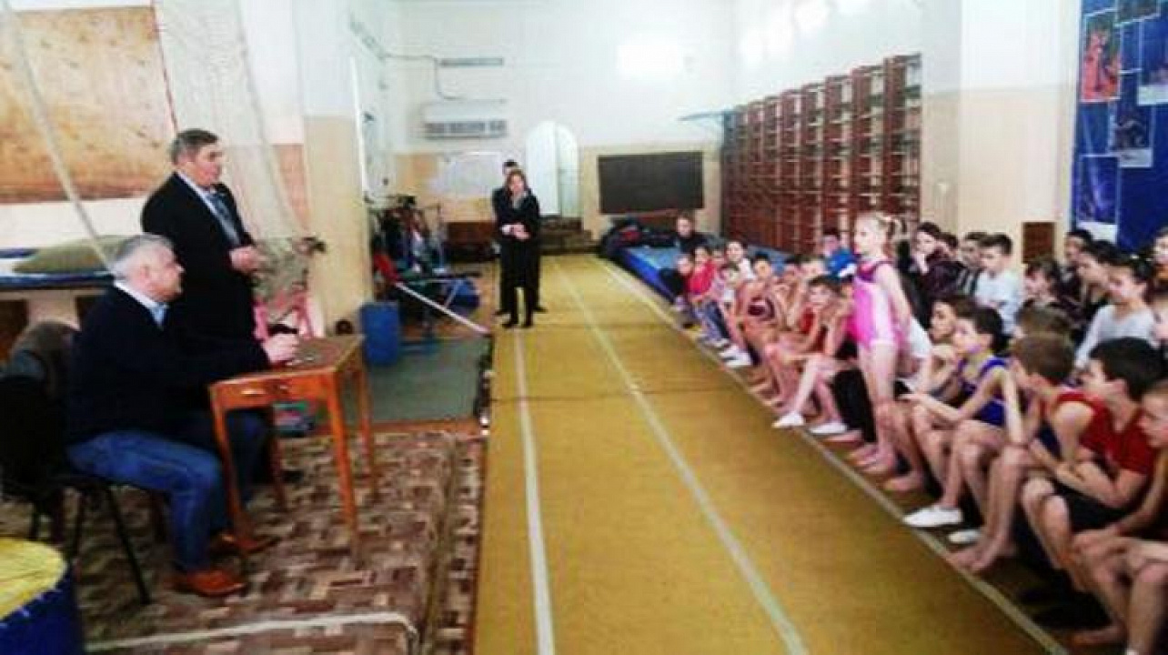 Встреча с Олимпийским чемпионом А.Н.Москаленко