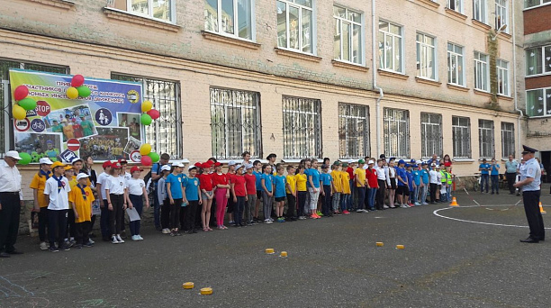 Ребята Западного округа приняли участие в окружном конкурсе «ЮИД- 2017»