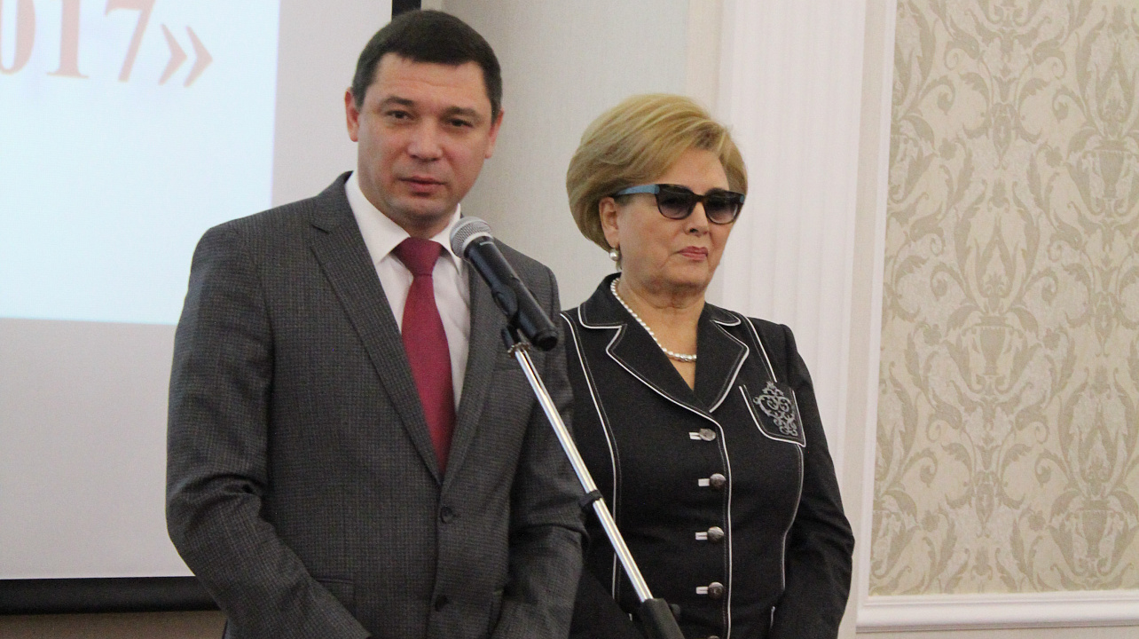 Спортивные итоги года подвели в Краснодаре. Атлетов и тренеров поблагодарил за достижения и поздравил с наступающим 2018 годом мэр Евгений Первышов. Часть 1.