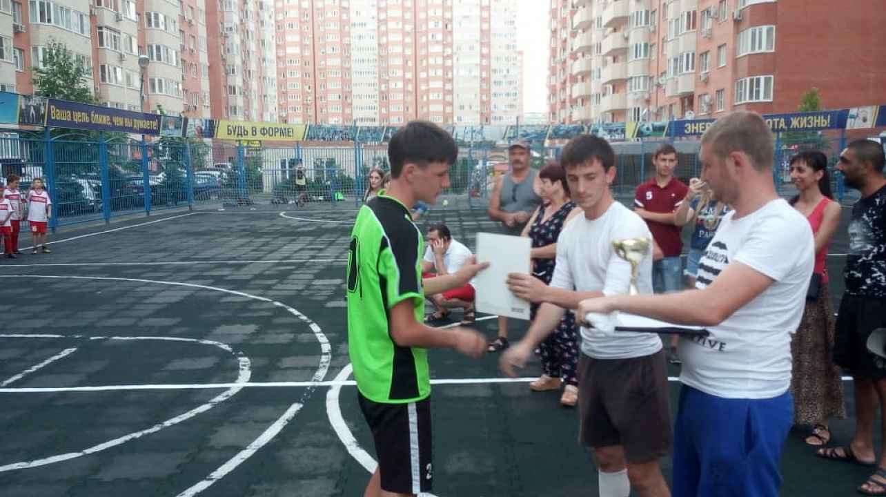 Завершился турнир по футболу на «Малый Кубок»