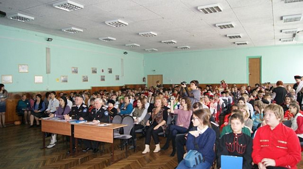 Казачата приняли участие в конкурсе