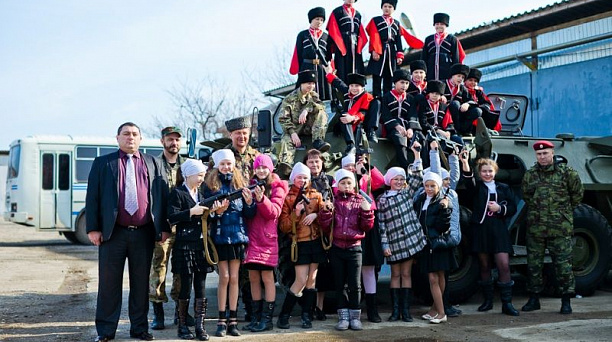 Казачата в гостях у «Акулы»