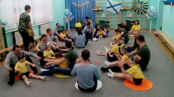 В детском саду № 116 прошел спортивный праздник, посвященный Дню защитника Отечества