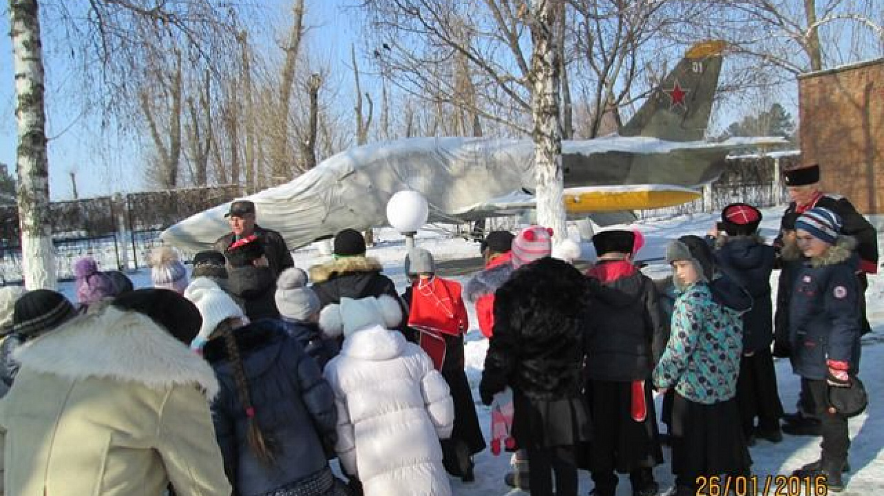 Ученики классов казачьей направленности побывали в музее