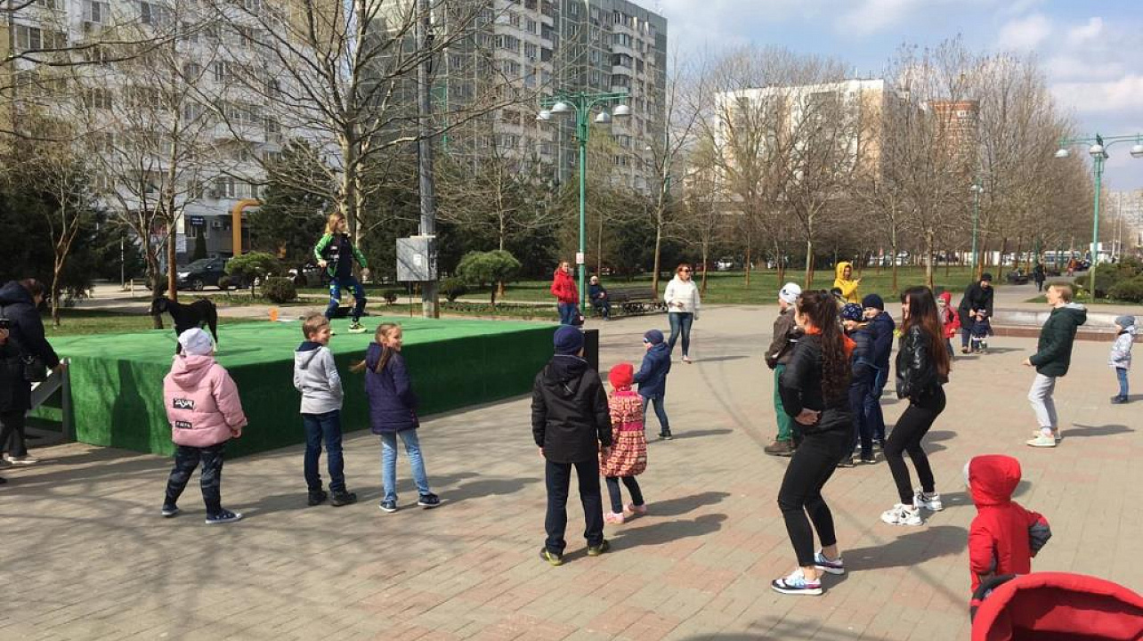 В Юбилейном микрорайоне состоялся мастер - класс по танцевальному фитнесу