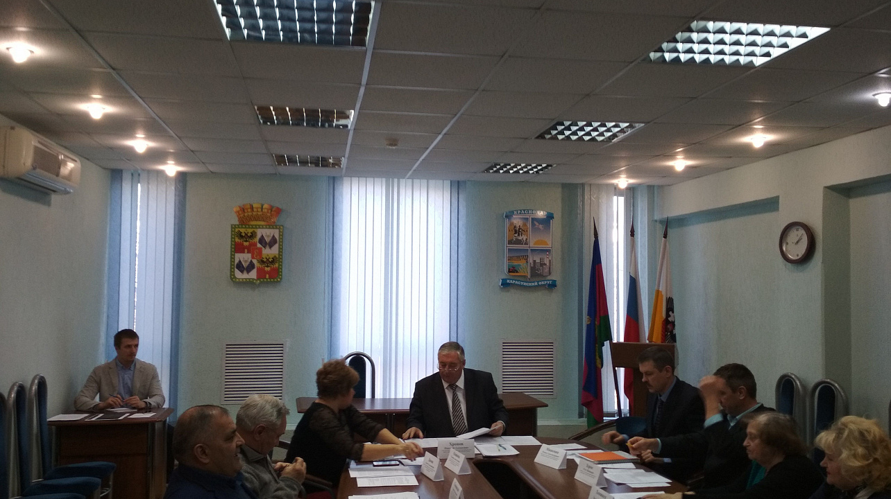 В администрации Карасунского внутригородского округа состоялось заседание Совета общественных организаций при главе администрации Карасунского округа