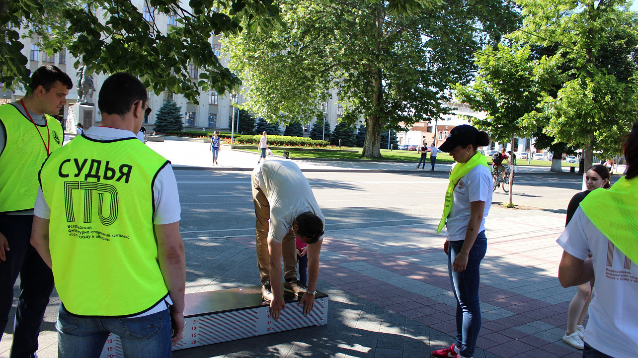 Фоторепортаж с интерактивной площадки ВФСК ГТО