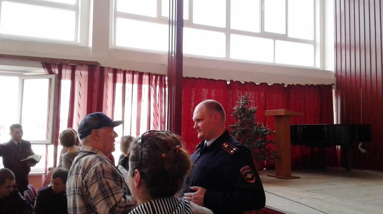 Участковые уполномоченные Калининского сельского округа обсудили перспективы взаимодействия с населением