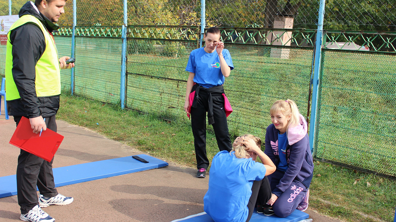 В Краснодаре участники Спартакиады профсоюзов начали выполнять нормативы ГТО