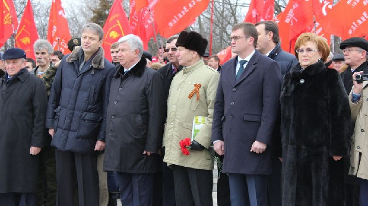 Жители Центрального округа приняли участие в торжественном митинге, посвященном освобождению Краснодара от немецко-фашистских захватчиков