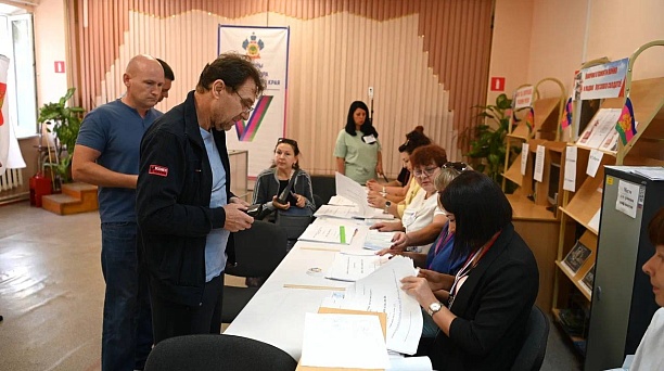 В Краснодаре завершился первый день голосования на выборах губернатора и депутатов Гордумы