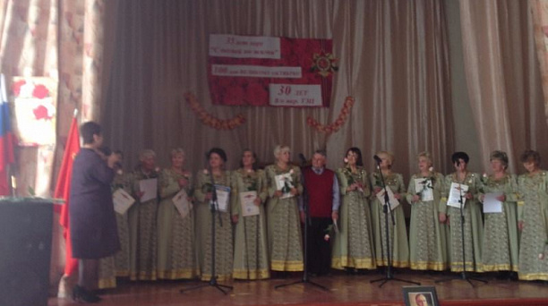 В Карасунском округе прошло празднование 35-летия хора ветеранов «С песней по жизни»